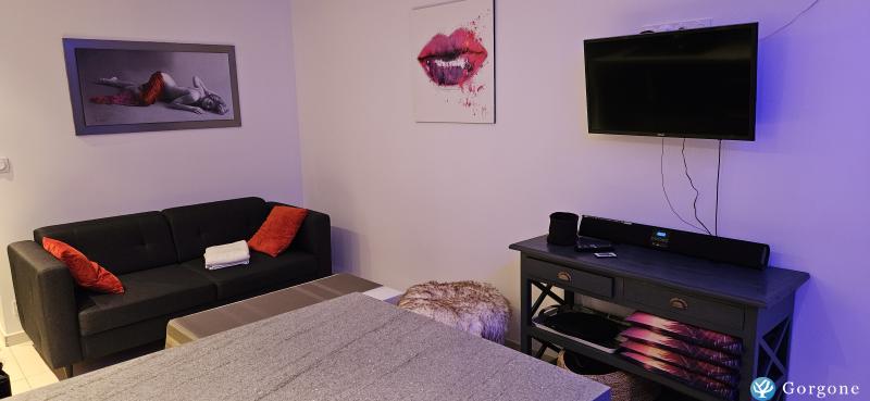 Photo n°2 de :Appartement belle vue sur mer au village naturiste Heliopolis climatis avec place parking prive