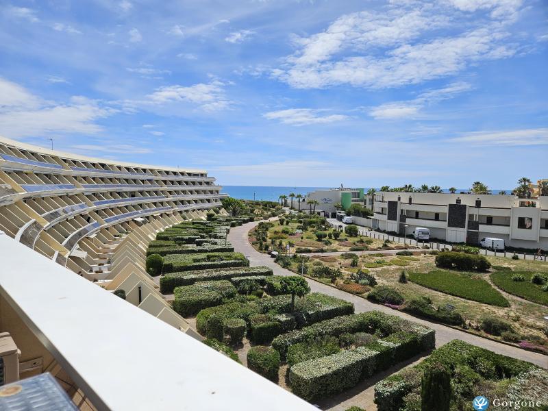 Photo n&deg;8 de :Appartement belle vue sur mer au village naturiste Heliopolis climatis� avec place parking priv�e et s�curis�e