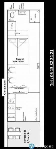 Photo n&deg;10 de :*ORANGE DESIRE* Studio Luxe-Port Nat.4 - SUD RdCh, face au WAIKI - 25m des Bars & Restos